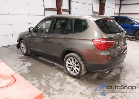 2014 BMW X3 xDrive28I z USA, uszkodzony, nr VIN 5UXWX9C59E0D32030